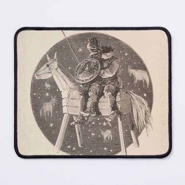 Item preview, Clavileño's Adventure. 'Don Quixote of La Mancha' by Miguel de Cervantes designed and sold by Filologica.