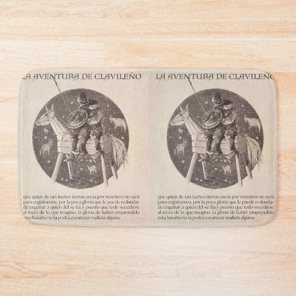Item preview, Clavileño's Adventure. 'Don Quixote of La Mancha' by Miguel de Cervantes designed and sold by Filologica.