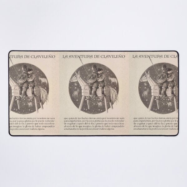 Item preview, Clavileño's Adventure. 'Don Quixote of La Mancha' by Miguel de Cervantes designed and sold by Filologica.