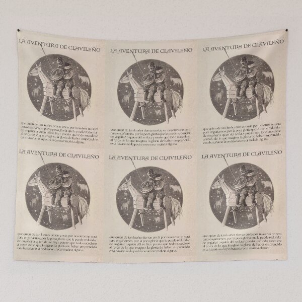 Item preview, Clavileño's Adventure. 'Don Quixote of La Mancha' by Miguel de Cervantes designed and sold by Filologica.