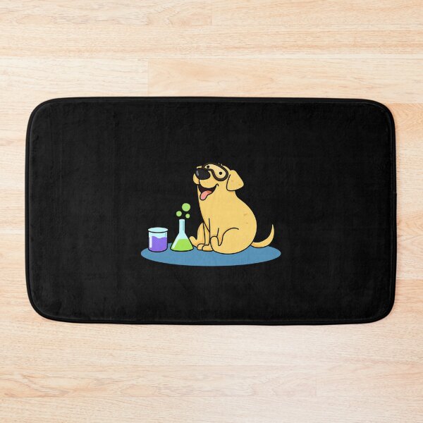 Item preview, Chemistry Lab Funny Labrador Dog Puns designed and sold by unjustifiedch.