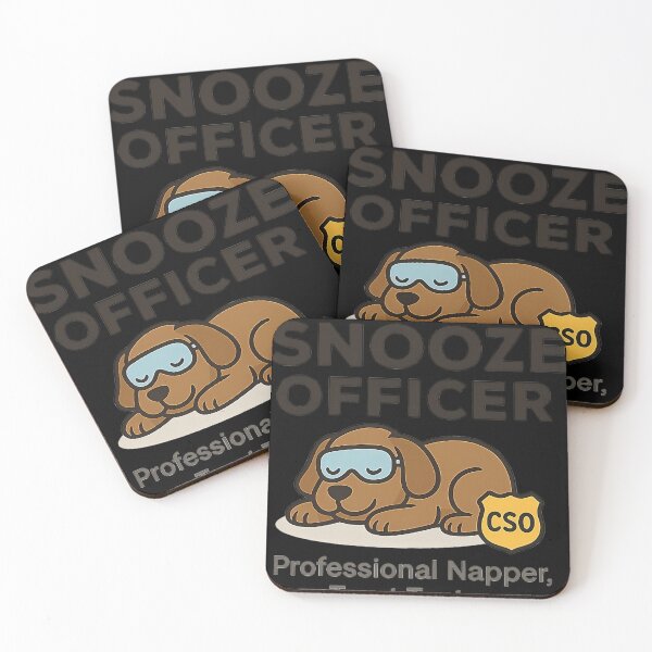Item preview, Chief Snooze Officer designed and sold by unjustifiedch.