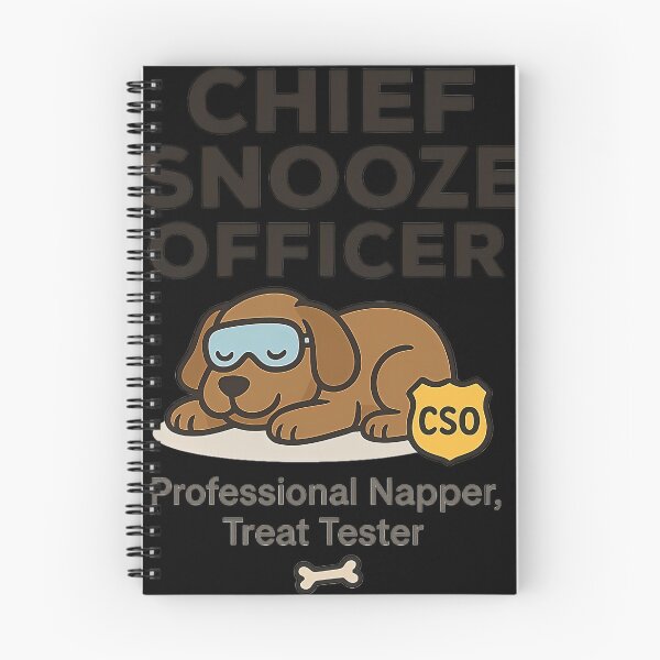 Item preview, Chief Snooze Officer designed and sold by unjustifiedch.