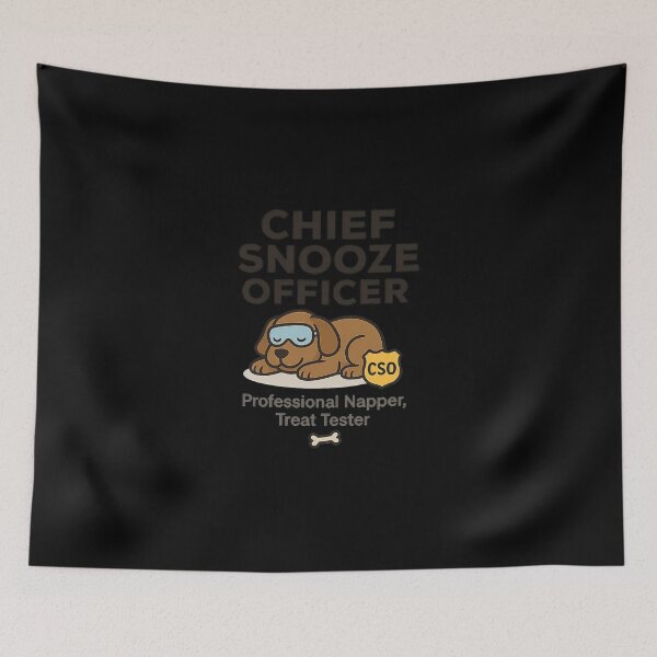 Item preview, Chief Snooze Officer designed and sold by unjustifiedch.