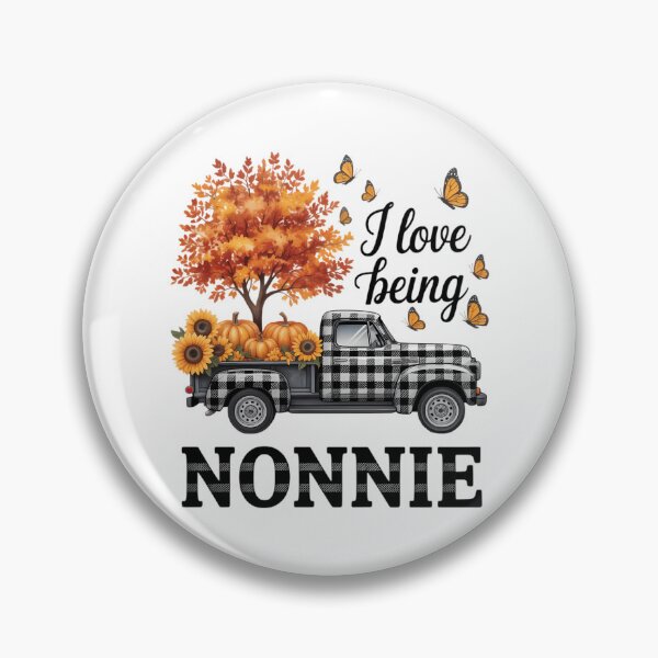 Item preview, Pumpkin Truck I Love Being Nonnie Butterfly designed and sold by PunkNation-Arts.