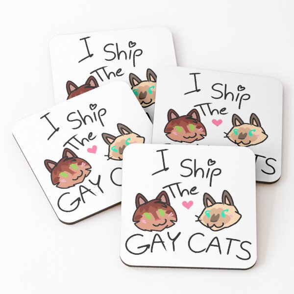 Item preview, Gay Cats - Russet & Sasha designed and sold by Daturnity.