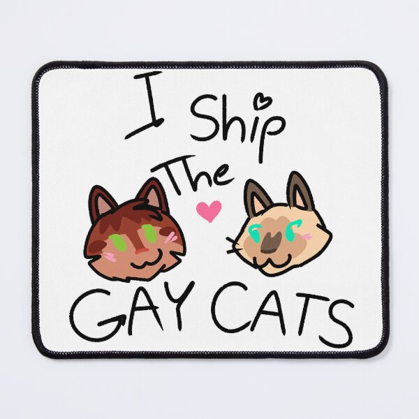 Item preview, Gay Cats - Russet & Sasha designed and sold by Daturnity.
