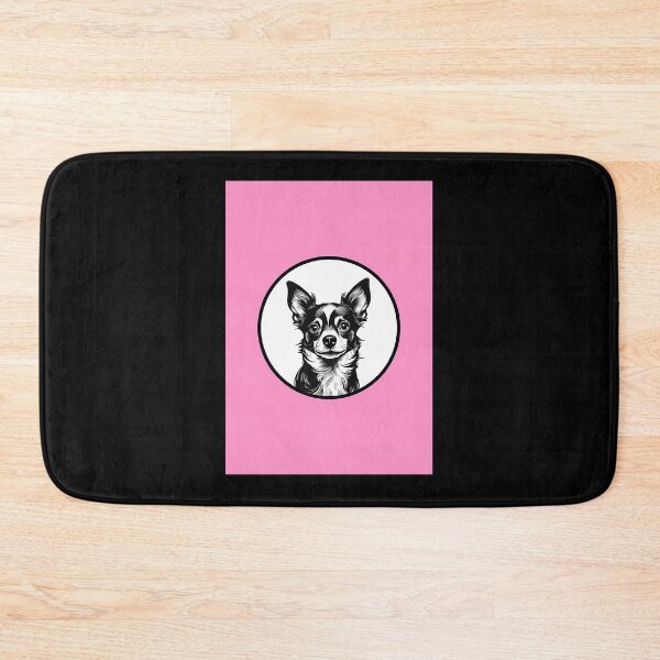 Item preview, Chihuahua Cameo Portrait (Pink) designed and sold by unjustifiedch.