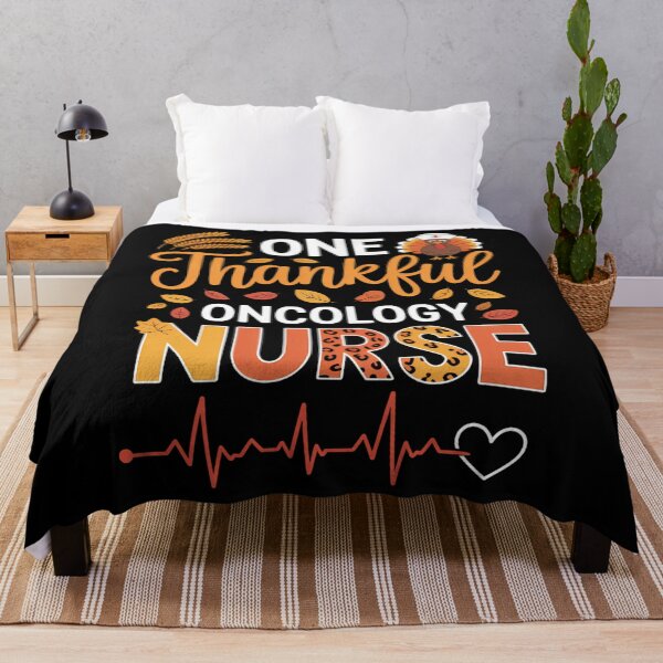 Item preview, One Thankful Oncology Nurse Thanksgiving Day Nurse Turkey designed and sold by tabdejinti.