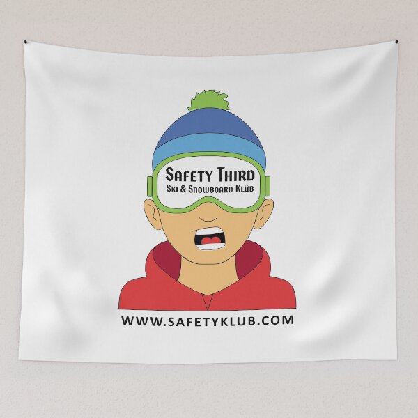 Item preview, Safety Third Ski and Snowboard Klub designed and sold by SafetyKlub.