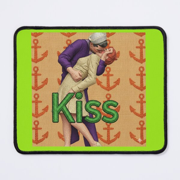 Item preview,  Kiss nuevo textura anclas designed and sold by Nu Sigma 1985.
