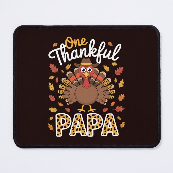 Item preview, One Thankful Papa Grandpa Turkey Thanksgiving Family designed and sold by ticlitule.
