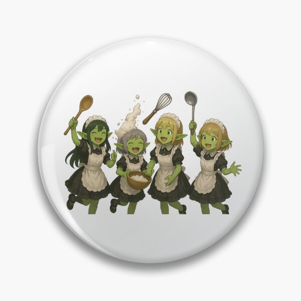 Item preview, Playful Goblin Maidens in a Whimsical Kitchen designed and sold by closettycoot.