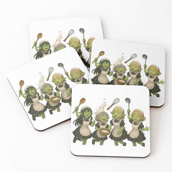 Item preview, Playful Goblin Maidens in a Whimsical Kitchen designed and sold by closettycoot.