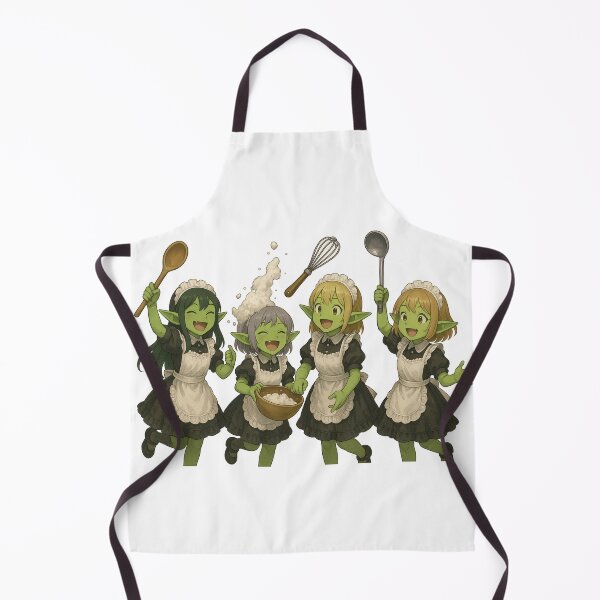 Item preview, Playful Goblin Maidens in a Whimsical Kitchen designed and sold by closettycoot.