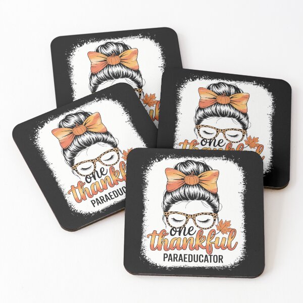 Item preview, One Thankful Paraeducator Thankgiving day love teacher love designed and sold by ticlitule.