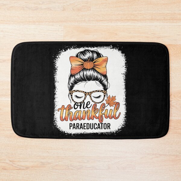 Item preview, One Thankful Paraeducator Thankgiving day love teacher love designed and sold by ticlitule.