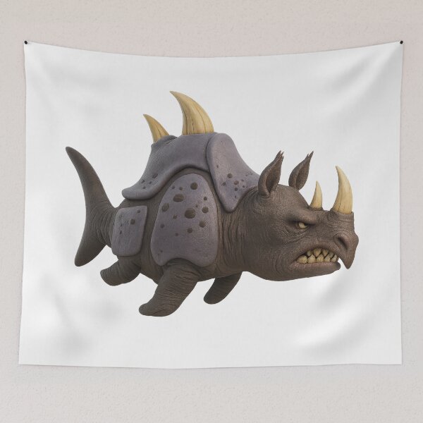 Item preview, Spongebob - Sea Rhinoceros designed and sold by DibujandoPorfa.
