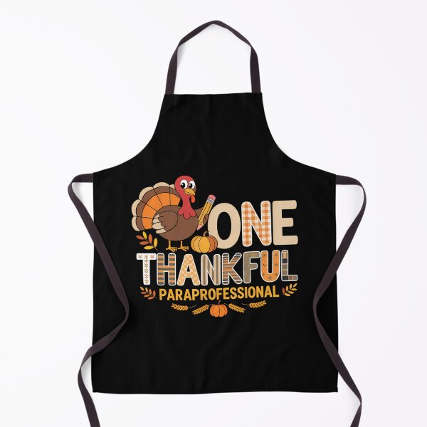 Item preview, One Thankful Paraprofessional Turkey Autumn Thanksgiving designed and sold by ticlitule.