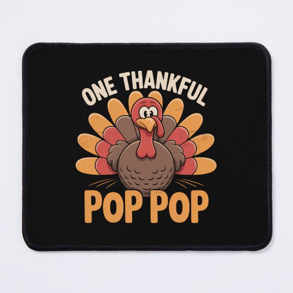 Item preview, One Thankful Pop Pop Turkey Funny Fall Autumn Thanksgiving designed and sold by ticlitule.