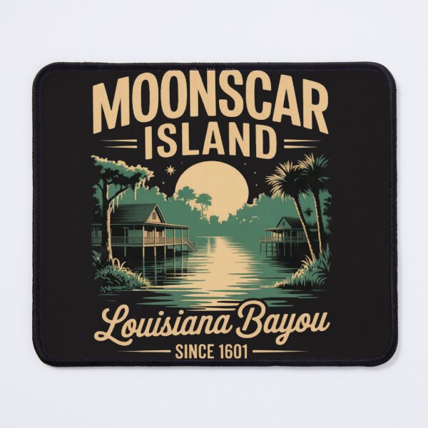 Item preview, Moonscar Island Louisiana Bayou Landscape designed and sold by Ikwalima.