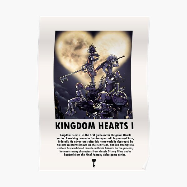 KINGDOM HEARTS 1 Póster