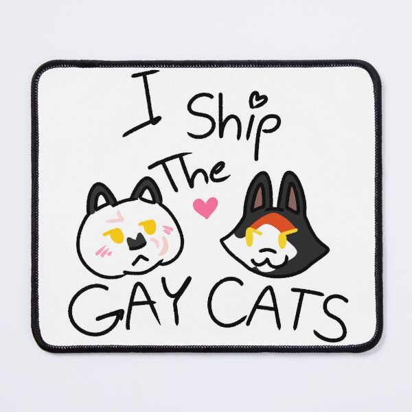 Item preview, Gay Cats - Black & Sol designed and sold by Daturnity.
