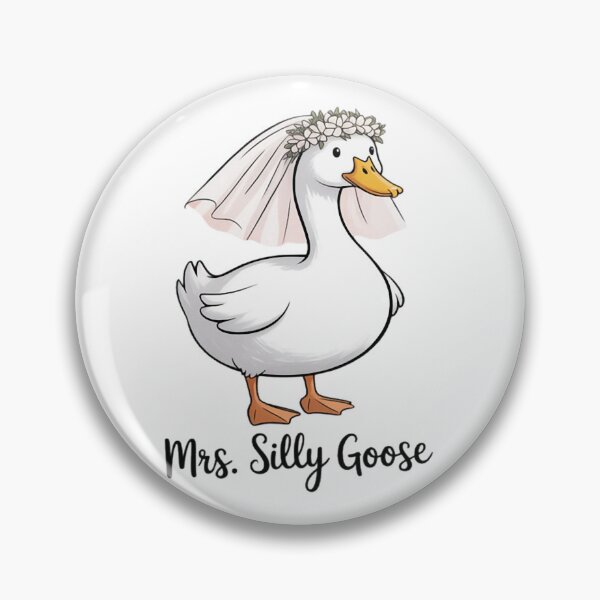 Artikelvorschau, Mrs. Silly Goose Paar passende Hochzeit lustige Braut entworfen und verkauft von Ikwalima.