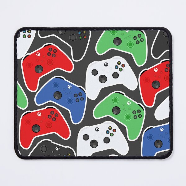Item preview, Multi Coloured Xbox Controller Pattern designed and sold by The Home Of Pink Peach.
