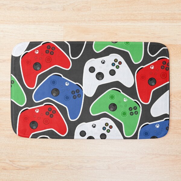Item preview, Multi Coloured Xbox Controller Pattern designed and sold by The Home Of Pink Peach.
