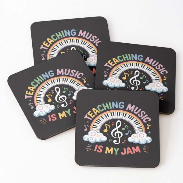 Item preview, Musical Teacher Teaching Music Is My Jam Back To School designed and sold by Ikwalima.