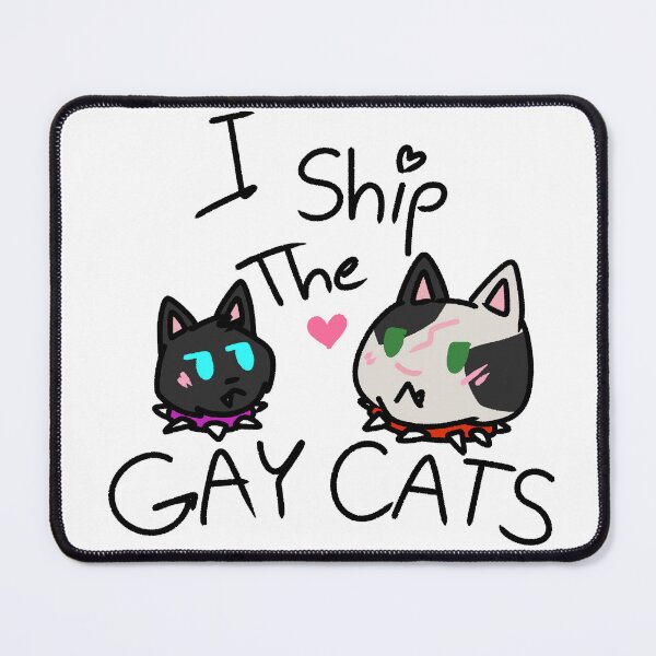 Item preview, Gay Cats - Scourge & Bone designed and sold by Daturnity.