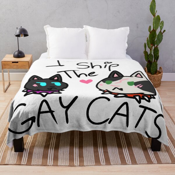 Item preview, Gay Cats - Scourge & Bone designed and sold by Daturnity.