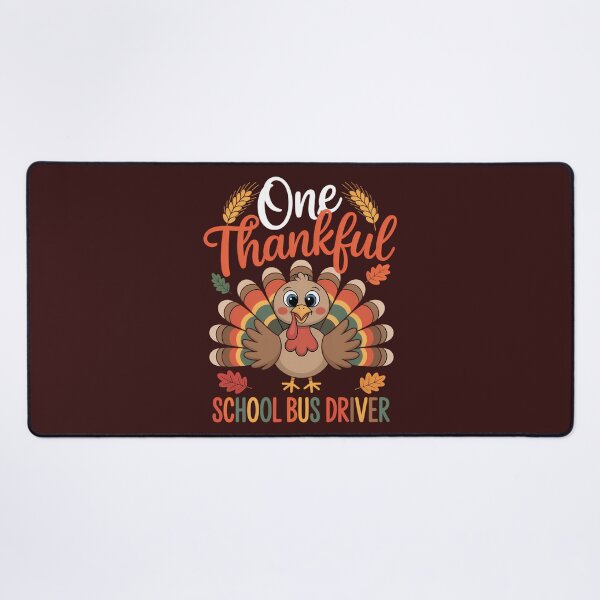 Item preview, One Thankful School Bus Driver Thanksgiving Job Team Turkey designed and sold by BiellaSar.