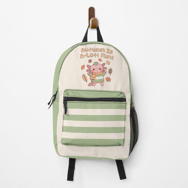 Item preview, Cute Axolotl Autumn Is A Lotl Fun Fall Leaves designed and sold by rustydoodle.
