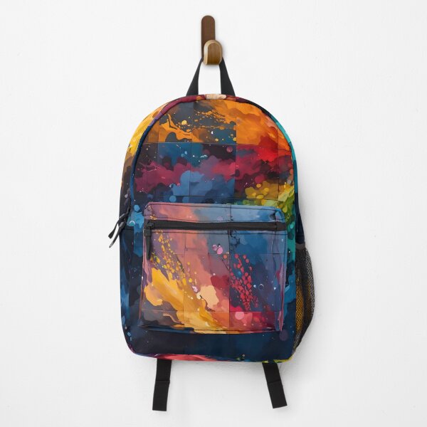 Item preview, Cosmic Color Explosion – Abstract Rainbow Energy Burst designed and sold by GeetArtHouse.