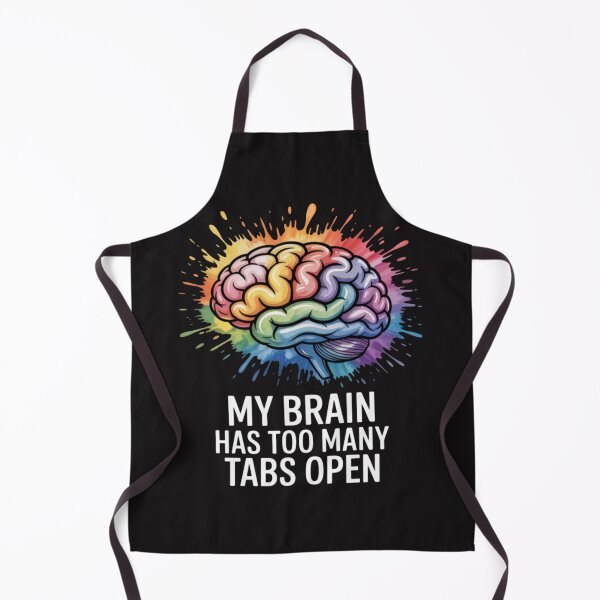 Item preview, My Brain Has Too Many Tabs Open ADHD Is Awesome designed and sold by Ikwalima.