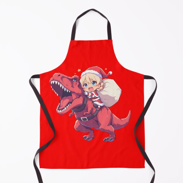 Item preview, Darjeeling Christmas Dinosaur Ride Girls Und Panzer Anime Chibi Style designed and sold by Raslbazola.