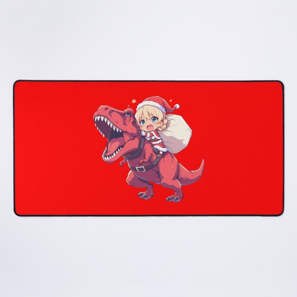 Item preview, Darjeeling Christmas Dinosaur Ride Girls Und Panzer Anime Chibi Style designed and sold by Raslbazola.