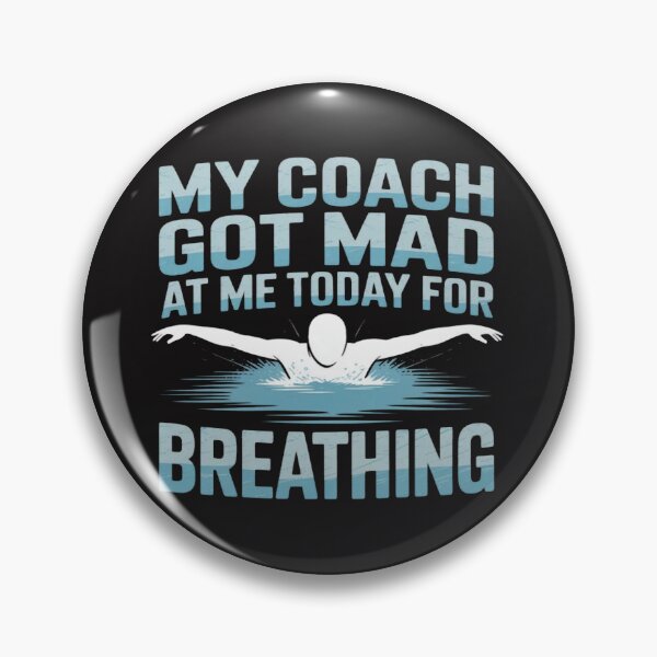 Item preview, My Coach Got Mad At Me Today For Breathing Funny designed and sold by Ikwalima.