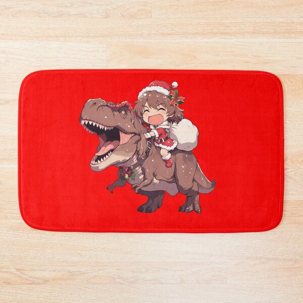 Item preview, Nishizumi Maho Christmas Dinosaur Ride Girls Und Panzer Anime Chibi Style designed and sold by Raslbazola.