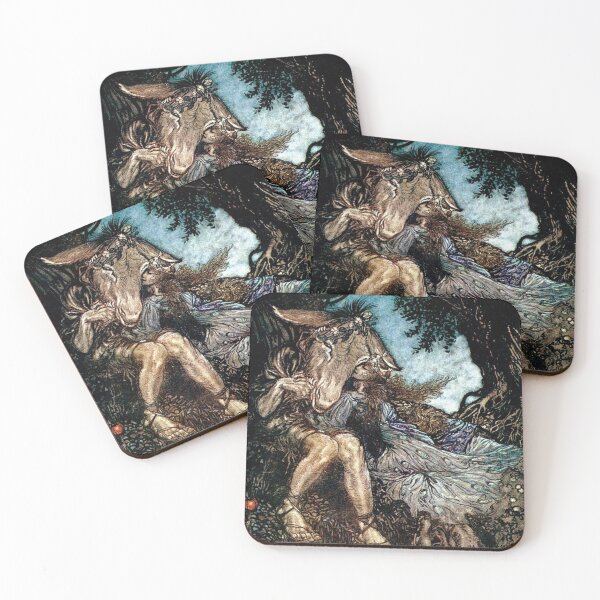 Item preview, 'A midsummer night's dream' by William Shakespeare. Puck, Oberon, Titania designed and sold by Filologica.