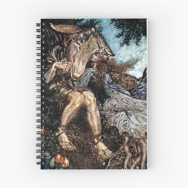 Item preview, 'A midsummer night's dream' by William Shakespeare. Puck, Oberon, Titania designed and sold by Filologica.