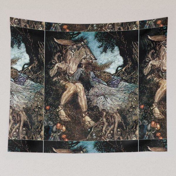 Item preview, 'A midsummer night's dream' by William Shakespeare. Puck, Oberon, Titania designed and sold by Filologica.