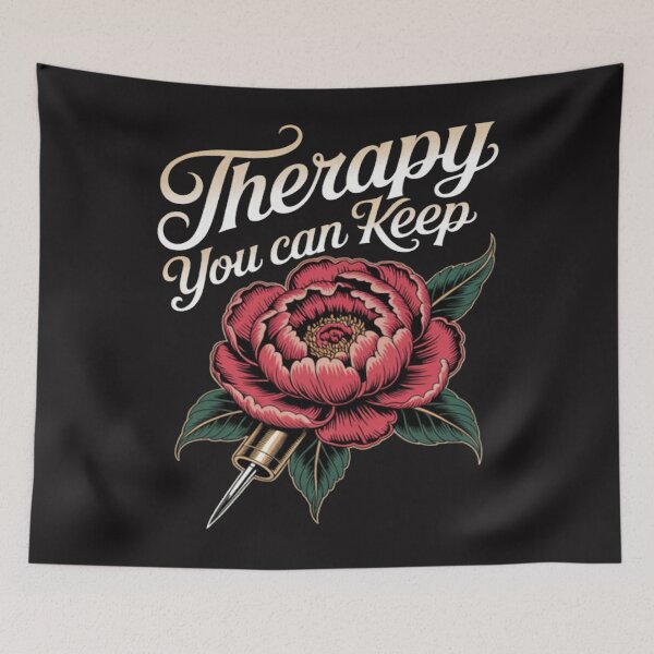 Item preview, Neotraditional Tattoo Flash Rose Floral Peony, Tattoo Artist designed and sold by Ikwalima.