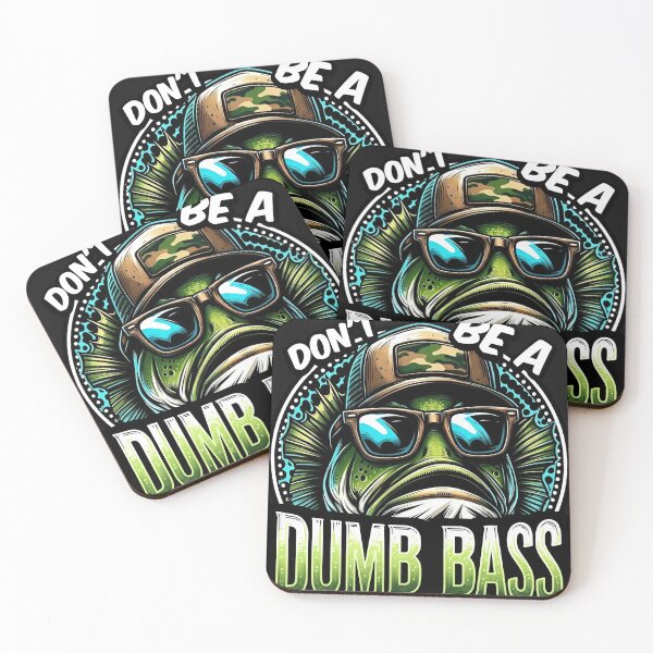 Item preview, Don’t Be a Dumb Bass Funny Fishing T-Shirt designed and sold by LarryMBrown.