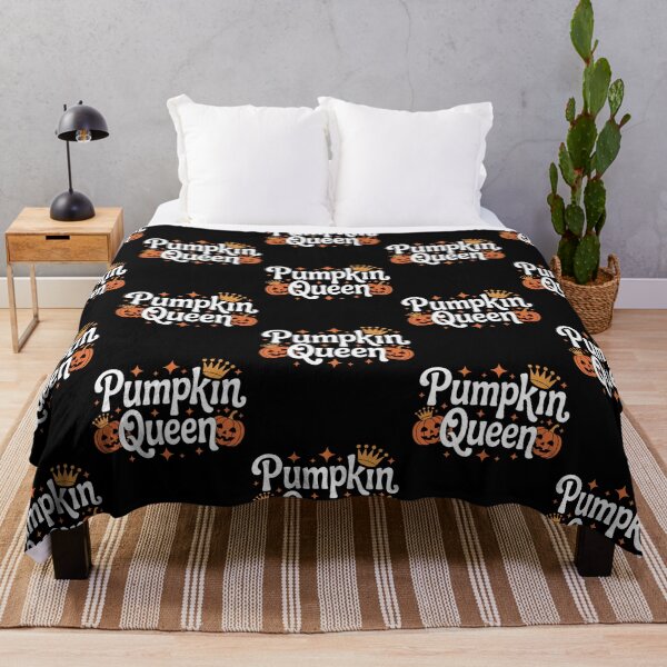 Item preview, Pumpkin Queen – Retro Groovy Halloween Jack O'Lantern designed and sold by Taans-Creation.
