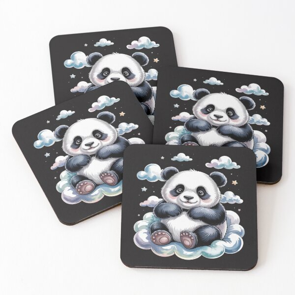Item preview, Panda Sleeping Cloud Napping Sleep Panda Bear Sleepy Animal designed and sold by Ikwalima.