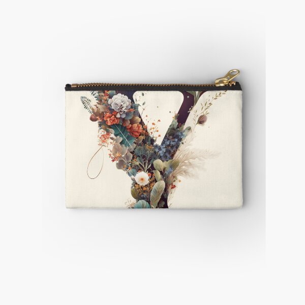 Item preview, Floral Y Monogram - Vintage Botanical Initial designed and sold by BinormalStuidos.