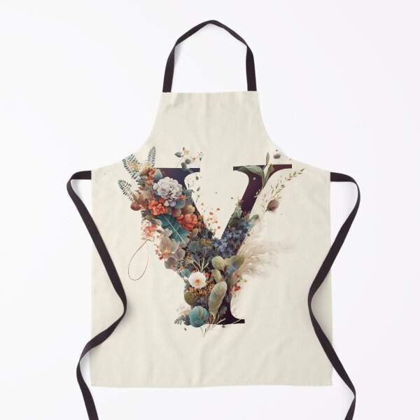 Item preview, Floral Y Monogram - Vintage Botanical Initial designed and sold by BinormalStuidos.